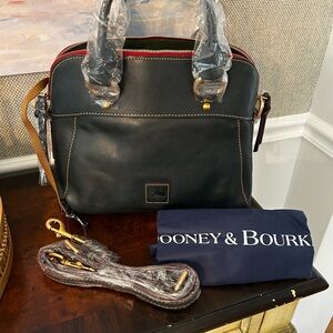 Dooney & Bourke Italian Florentine leather satchel